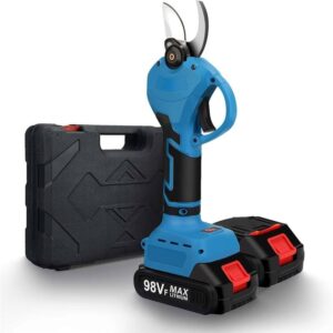 مقص شجر وأغصان شحن يورمكس . 21 فولت 2 بطارية