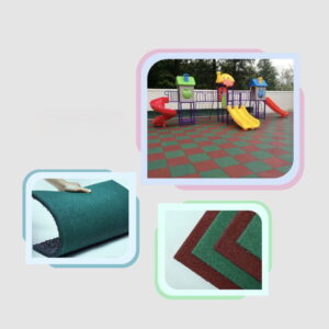 الأرضيات المطاطية