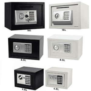 خزانات فندقية بأحجام وألوان مختلفة